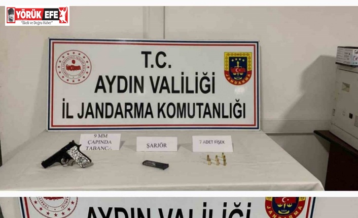 Karacasu’da kaçak silah operasyonu