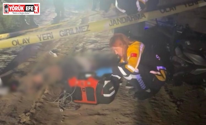 Nazilli’de kaza yapan motosiklet sürücüsü hayatını kaybetti