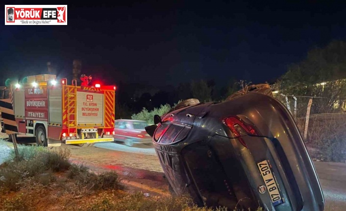 Söke’de trafik kazası:2 yaralı