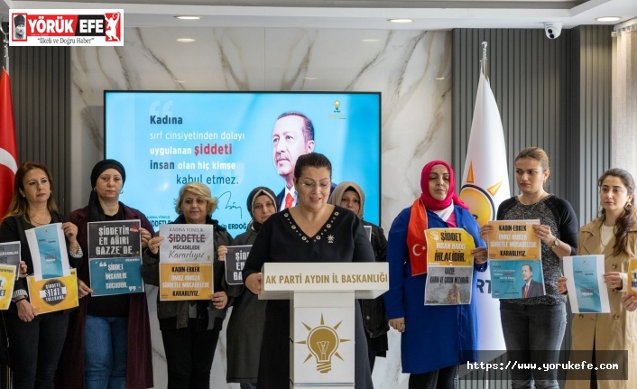 AK Partili Kayır"Kadına Şiddet, İnsanlığa İhanettir"