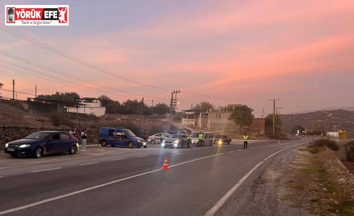 Aydın’da jandarma ekipleri bin 705 kişiyi sorguladı