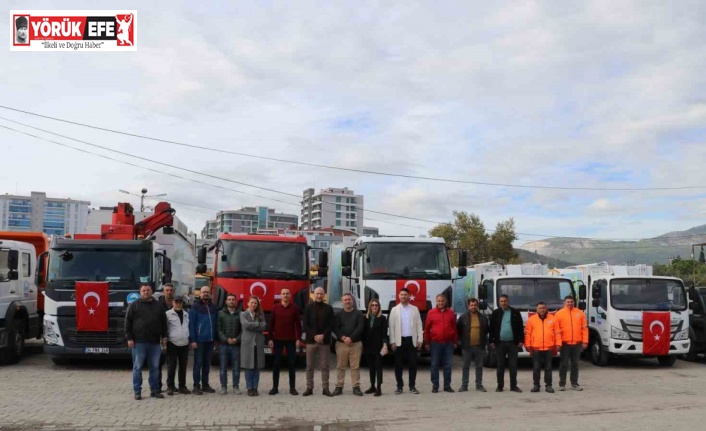 Başkan Arıkan; Söke Belediyesi’ne 8 yeni hizmet aracı daha kazandırdı