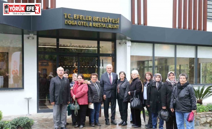 Başkan Atay, Doğa Otel’de özel konuklarıyla buluştu