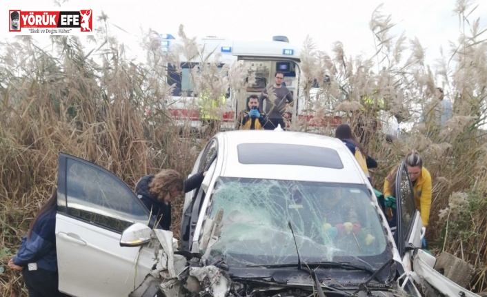 Çine’de trafik kazası: 1 yaralı