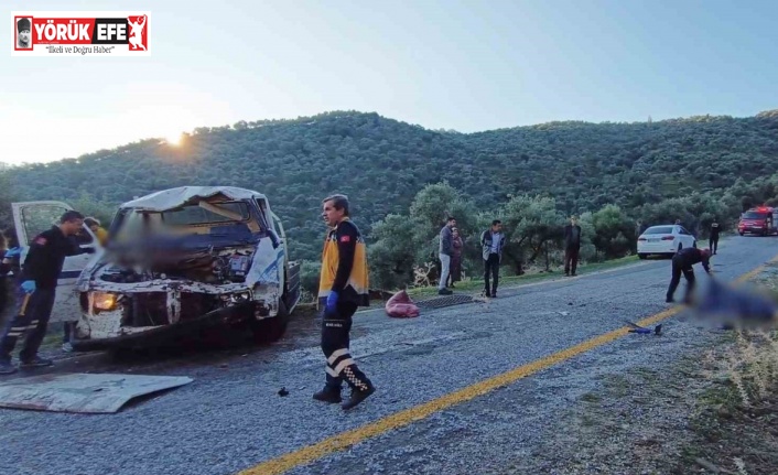 Çine’de trafik kazası: 2 ölü