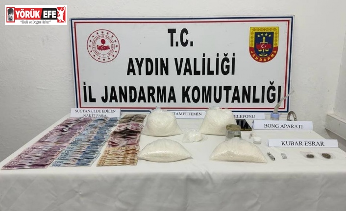 Didim’de otomobile zulalanmış 3,5 kilo uyuşturucu yakalandı