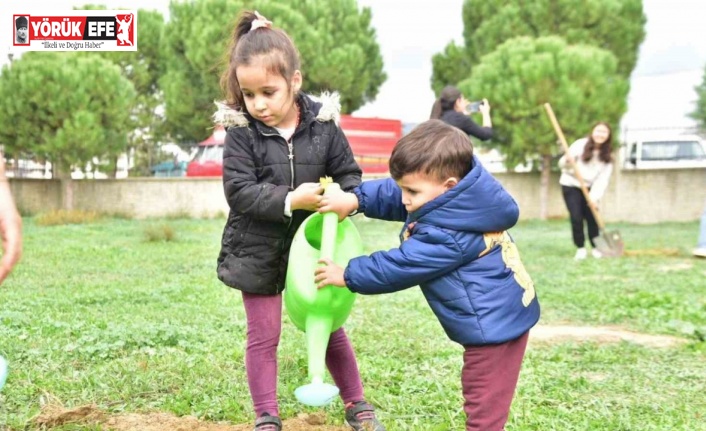 İncirliova’da fidanlar toprakla buluştu