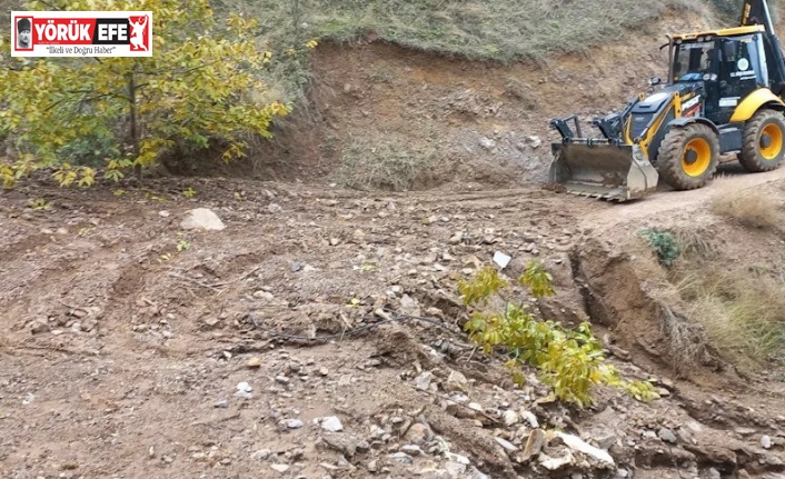 Köşk’te bozulan yollar yenileniyor