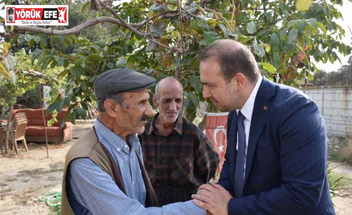 Sağlık Müdürü Şenkul, ev ziyaretlerine devam ediyor