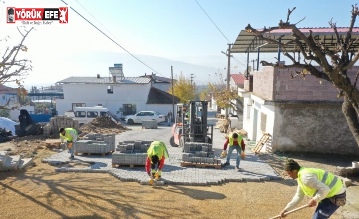 Aydın Büyükşehir Belediyesi Buharkent’i baştan aşağı yeniliyor