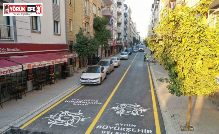 Aydın Büyükşehir Belediyesi Gençlik Caddesi’ni yeniledi