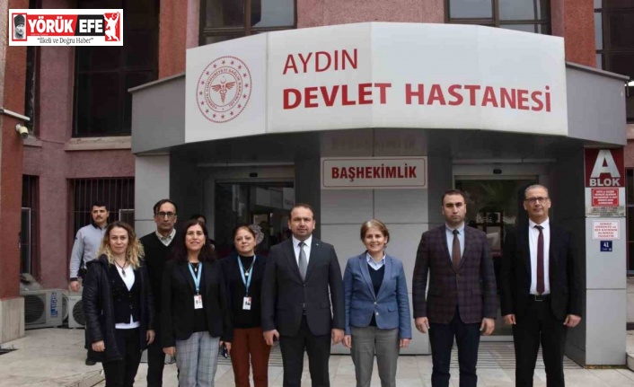 İl Sağlık Müdürü Şenkul Aydın Devlet Hastanesi’nde incelemelerde bulundu