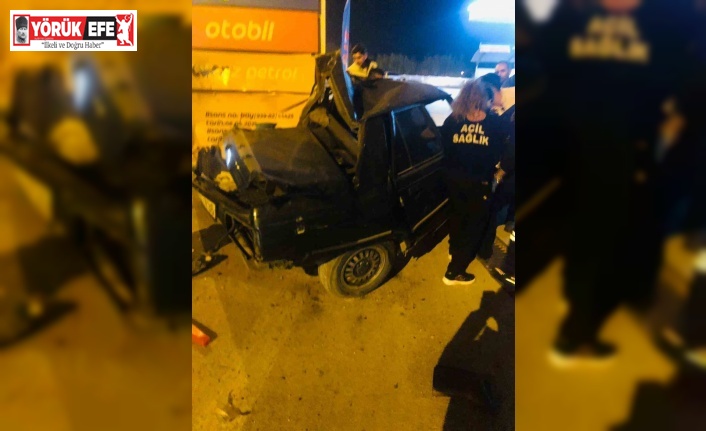 Nazilli’de trafik kazası: 3 yaralı