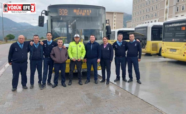 Şehir içi şoförlerine trafik eğitimi verildi