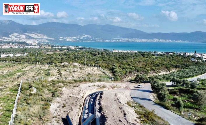 Akbük’te altyapı çalışmaları büyük ölçüde tamamlandı