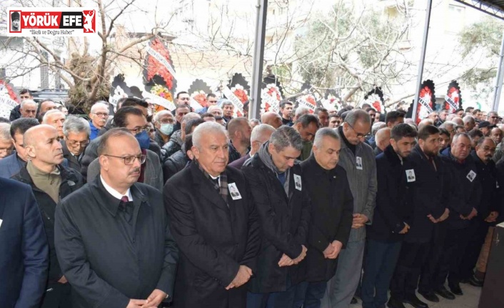 Başkan Atay’ın ağabeyi son yolculuğuna uğurlandı.