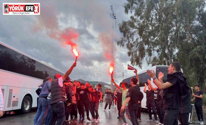 Kuşadasıspor taraftarına taşlı saldırı