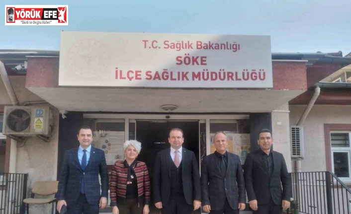 Aydın İl Sağlık Müdürü Şenkul Söke’deki sağlık hizmetlerini yerinde inceledi