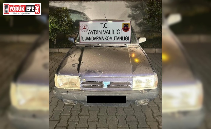 Aydın’da çalınan otomobil İzmir’de bulundu