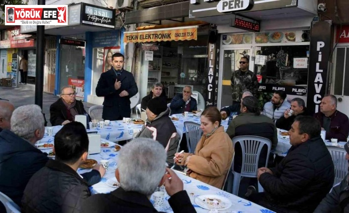 Başkan Günel esnaf buluşmalarına devam ediyor