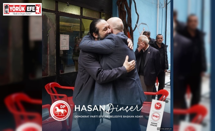 Hasan Dinçer Hasırcılar Pazarı Esnafını Ziyaret Etti