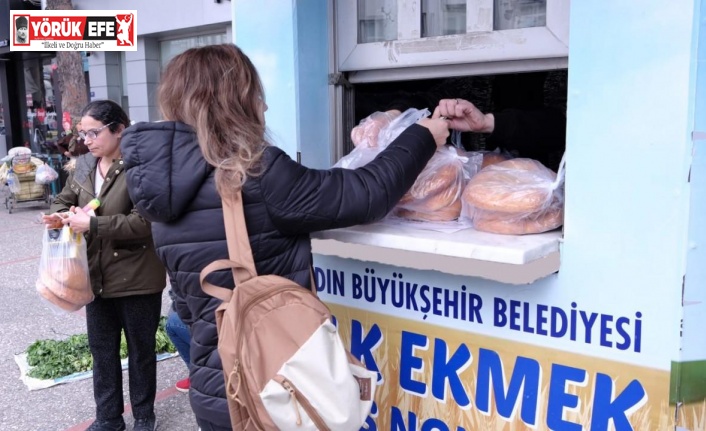 Aydın Büyükşehir Belediyesi’nden 7,5 liraya Ramazan pidesi