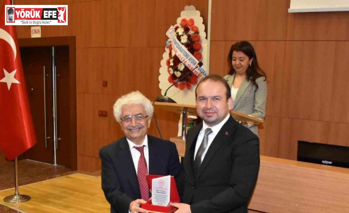 Aydın’da emekli olmuş doktor ve sağlık çalışanları unutulmadı