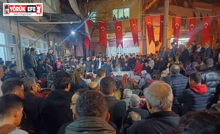 Bağımsız aday Kılınç, gövde gösterisi yaptı