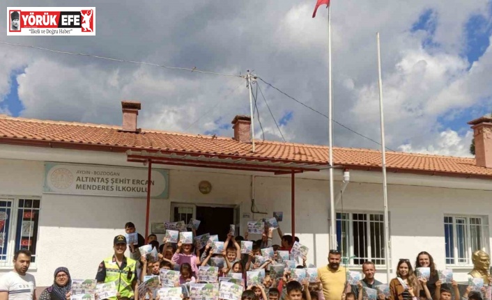 Bozdoğan İlçe Jandarma Komutanlığı’ndan öğrencilere trafik eğitimi