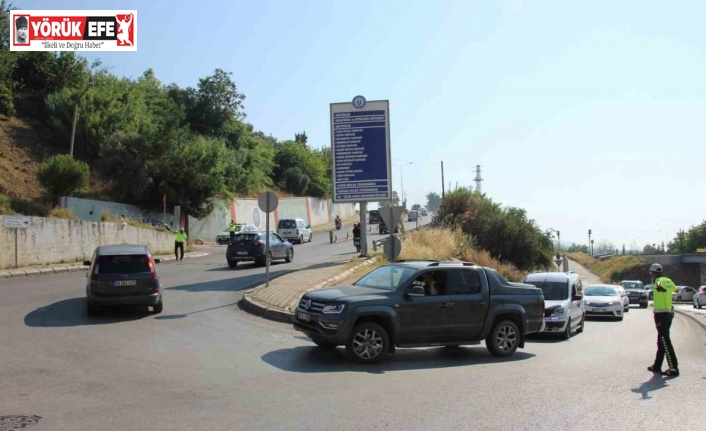 Aydın’da trafik ekiplerinden “LGS” nöbeti