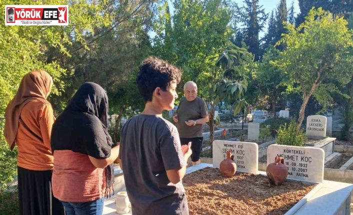 Bayram öncesi Aydın’da mezarlıklar ziyaretçilerle doldu