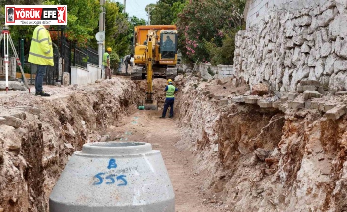 Didim’de altyapı çalışmaları son sürat devam ediyor