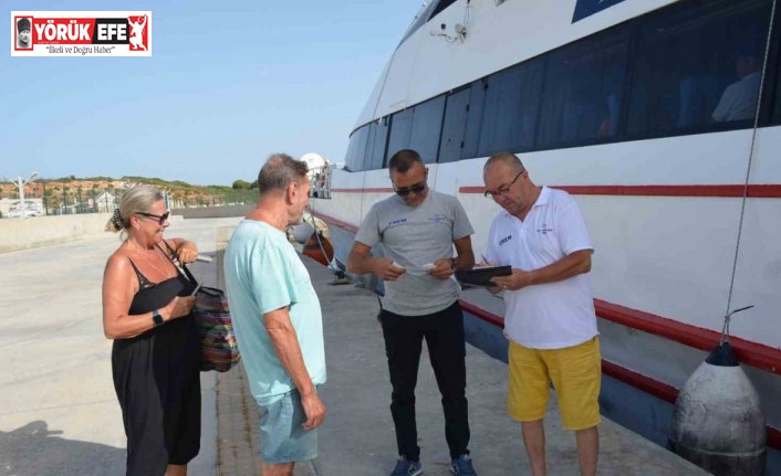 Didim’den Yunan adalarına feribot seferleri başladı