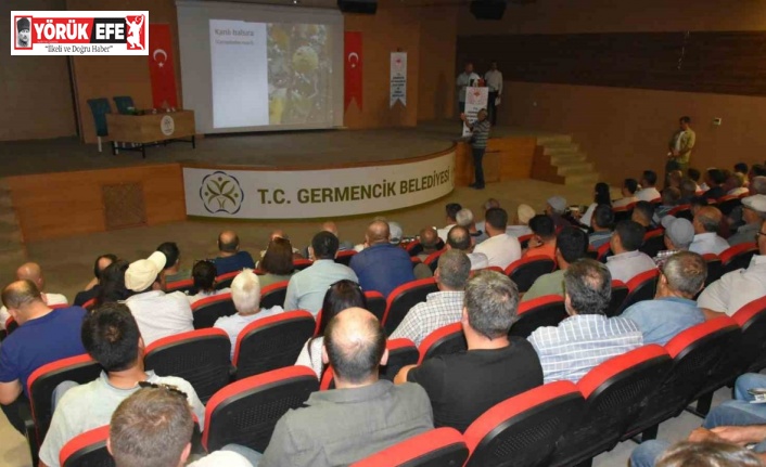 Germencik’te ’İncir Siyah Sineği ve Hastalıkları Eğitim Toplantısı’ düzenlendi