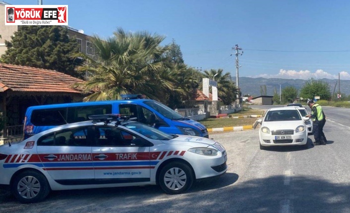 Jandarma trafik ekipleri bir ayda 50 bin aracı kontrol etti