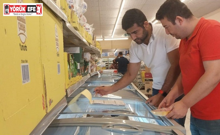 Kuyucak’taki marketlerde ’iyi tarım uygulamaları’ denetimi