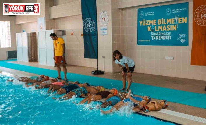 ADÜ yüzme havuzunda eğitimler bağladı