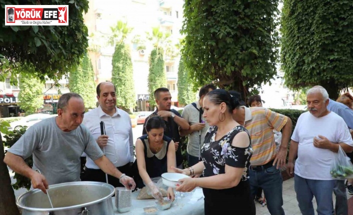 Altı Nokta Körler Derneği Aydın Şubesi’nden 500 kişilik aşure hayrı