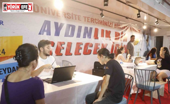 Aydın Büyükşehir Belediyesi tercih tırı yoğun ilgi görüyor