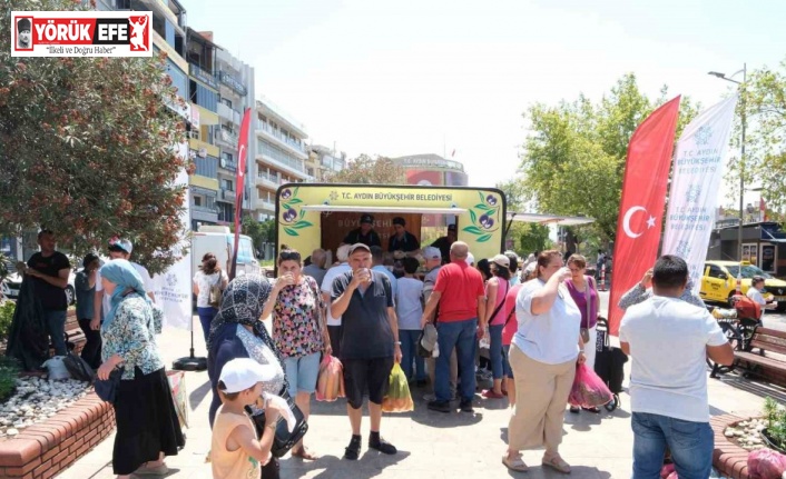 Aydın Büyükşehir Belediyesi’nden serinleten uygulama