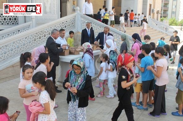 Aydın İl Sağlık Müdürü Şenkul, Yaz Kur’an Kursu öğrencileri ile bir araya geldi