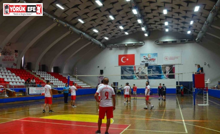 Aydın’da 15 Temmuz Voleybol Turnuvası başladı