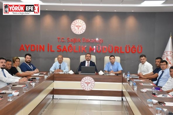 Aydın’da Acil Sağlık Hizmetleri Koordinasyon Komisyonu Toplantısı gerçekleştirildi