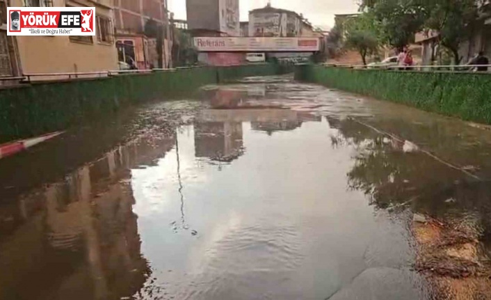 Aydın’da dolu ve sağanak etkili oldu