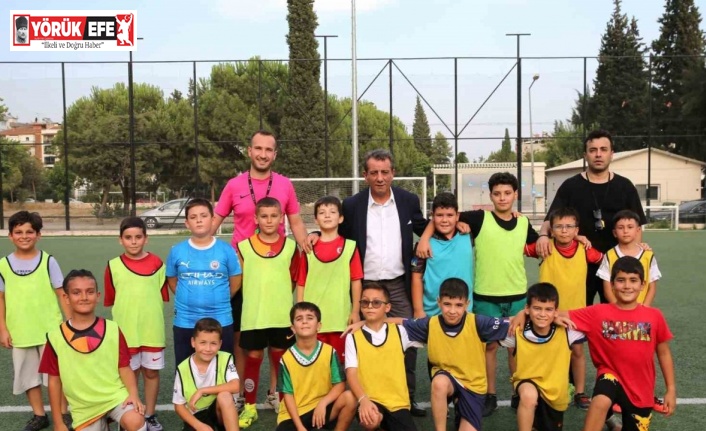 Başkan Yetişkin geleceğin futbolcularıyla buluştu