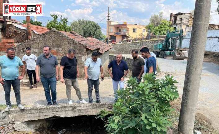 Bozdoğan’da selin izleri hızla siliniyor