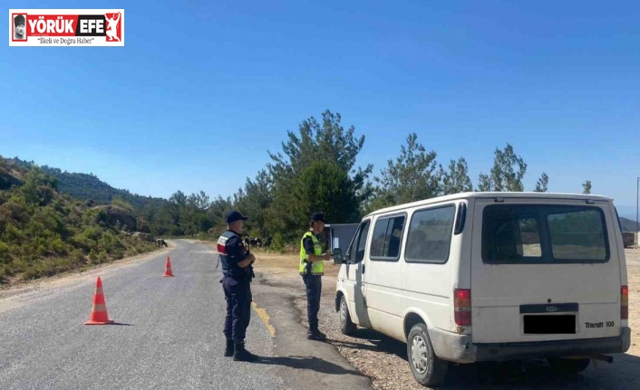 Jandarma orman yangınlarına karşı bilgilendirdi