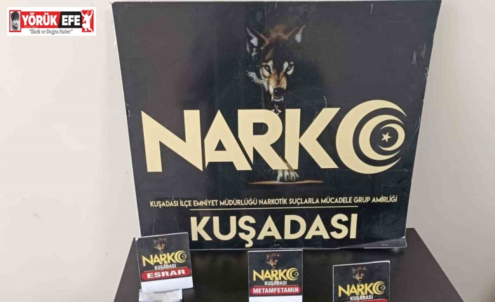 Kuşadası’nda uyuşturucu satıcısı yakalandı