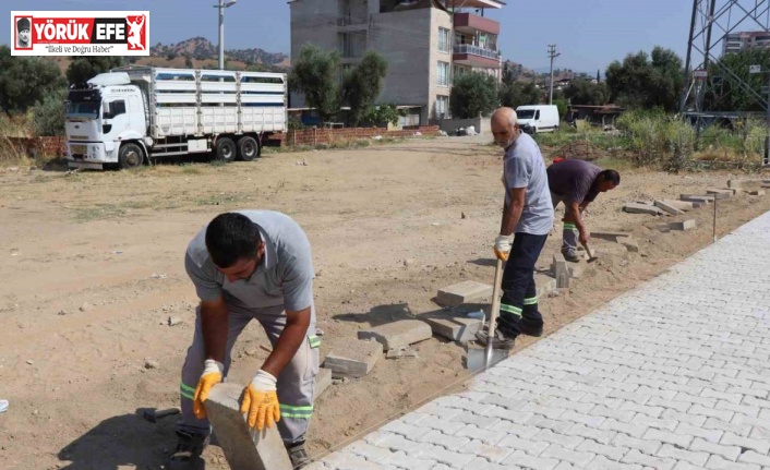 Nazilli Belediyesi Yıldıztepe Mahallesi’ndeki yol çalışmalarını tammalıyor