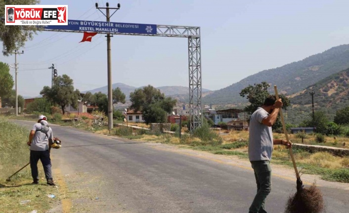 Nazilli Belediyesi’nin çalışmalarıyla Kestel pırıl pırıl